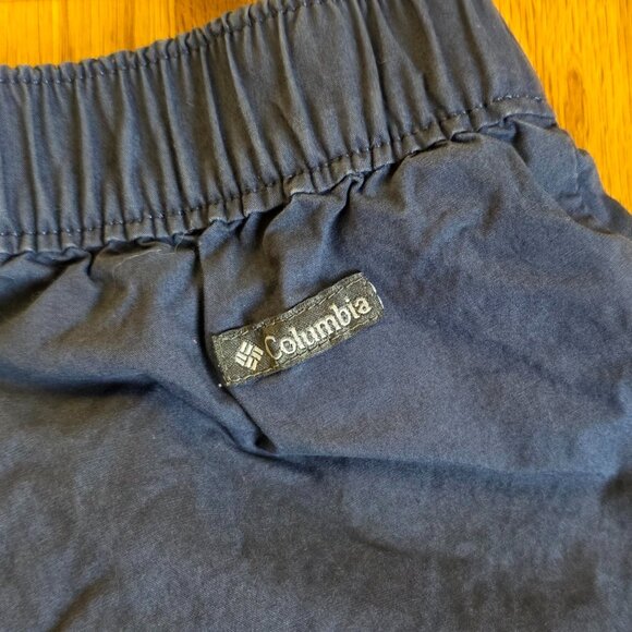 COLUMBIA Boy's Pull On Shorts | Medium 10-12 | Set of 4: Navy, Khaki, Blue - Picture 9 of 15